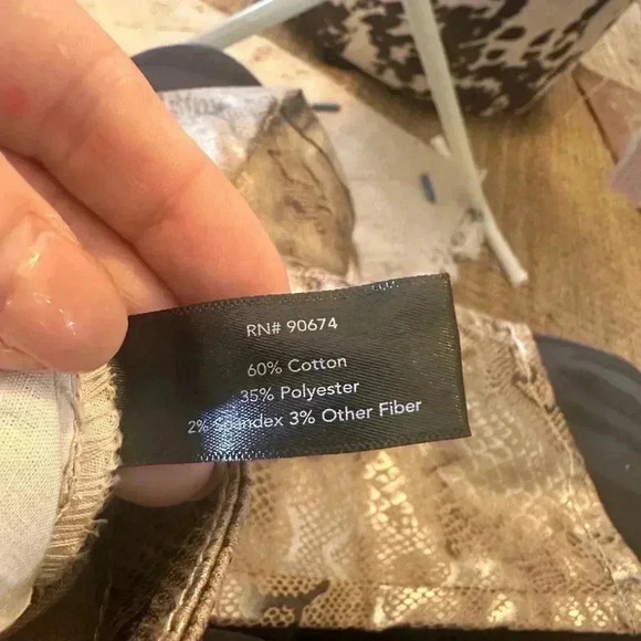 Snakeskin pants Boston Proper - Picture 6 of 7